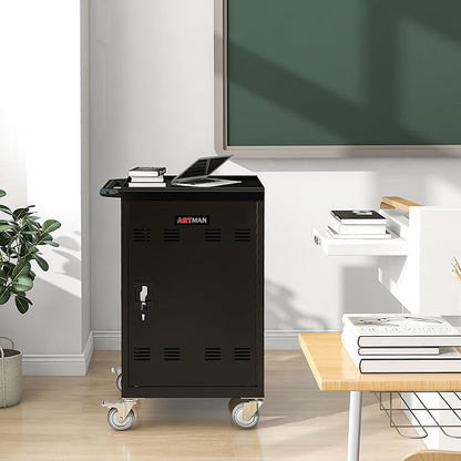 32-Bay Mobile Charging Cart - Image 8