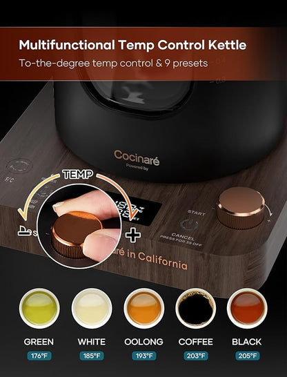 Electric Tea Kettle, INTASTING Glass Electric Kettle - Image 3