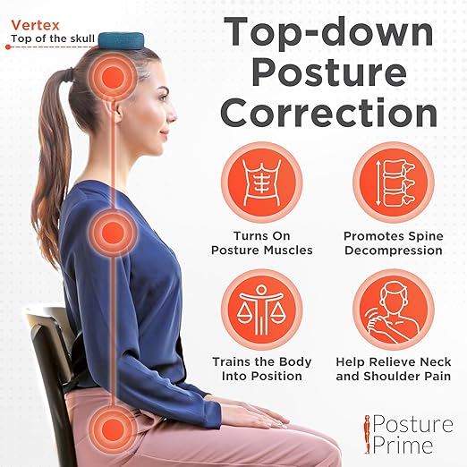 Vertex Weighted Cushion Forward Head Posture Corrector - Image 4