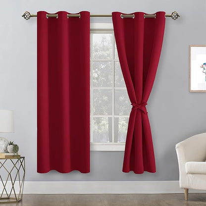 Hiasan Blackout Curtains for Bedroom, 38 x 63 Inches Length - Image 7