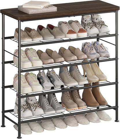 SUOERNUO Shoe Rack Organizer 5 Tier - Image 8