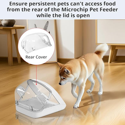 Rear Cover for Automatic Microchip Cat Pet Feeder - Image 6