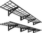 FLEXIMOUNTS 12-inch-by-72-inch Wall Shelf Garage Storage Rack Wall Mounted by FLEXIMOUNTS