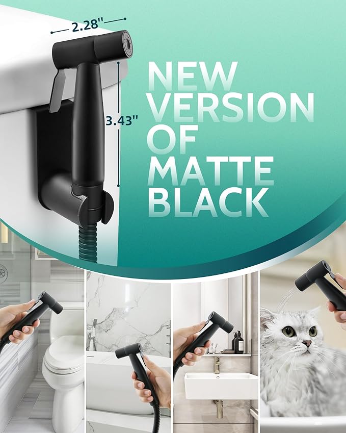 Handheld Toilet Bidet Sprayer for Toilet-Adjustable Water Pressure Control - Image 2