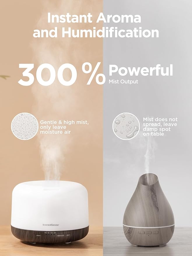 InnoGear 500ml Essential Oil Diffuser - Image 2