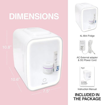 Cooluli Glow 4L Mini Skincare Fridge - Image 6