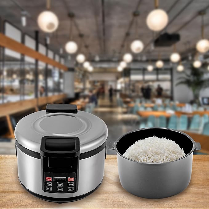 19L/20Qt Commercial Rice Warmer Commercial Electric Rice Warmer - Image 4