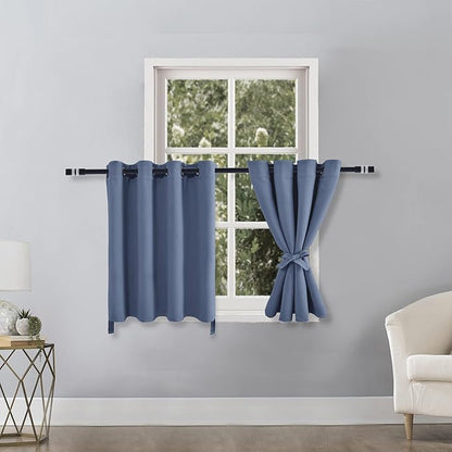 Hiasan Blackout Curtains for Bedroom, 52 x 36 Inches Long - Image 2