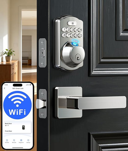 Veise VE012W-L Built-in Wi-Fi Fingerprint Smart Lock by Veise