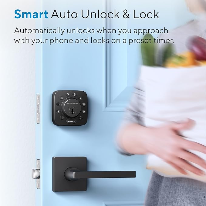 ULTRALOQ U-Bolt Smart Lock, 5-in-1 Keyless Entry Door Lock - Image 4