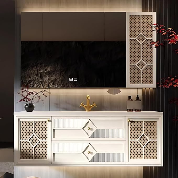 40IN Luxury Floating Bathroom Vanity by NAIROLET