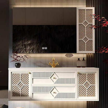 52IN Luxury Floating Bathroom Vanity by NAIROLET