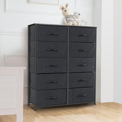 Dresser for Bedroom with 10 Drawers, Chest of Drawers, Storage Drawers - Image 8