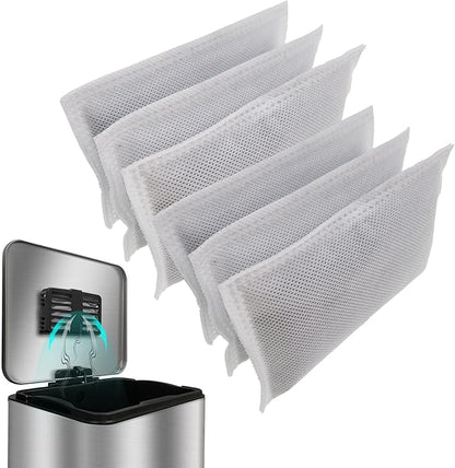 Trash Can Deodorizer Kit Stick-On Activated Carbon Odor Eliminator - Image 3