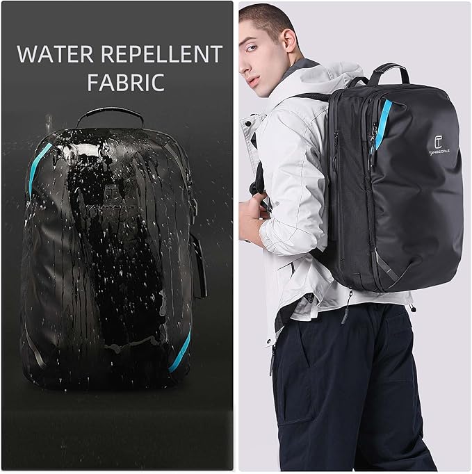 Travel Carry on Backpack, Extra Large Expandable 45L Backpack - Image 6