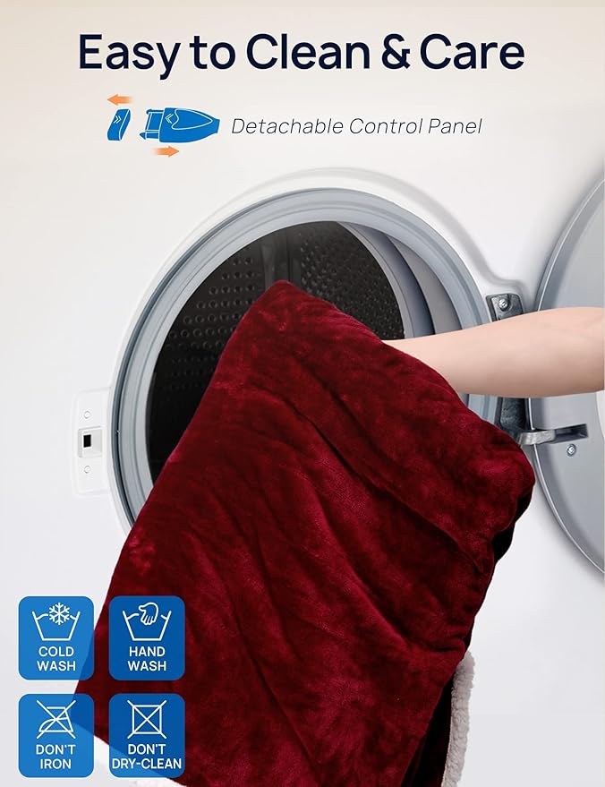 Westinghouse Christmas Electric Snuggle Throw Blankets - Image 6