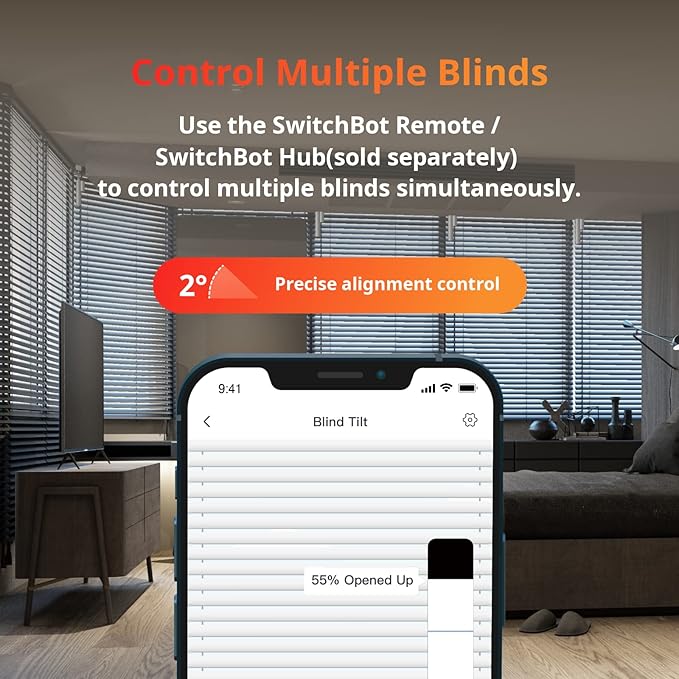 SwitchBot Blind Tilt Motorized Blinds - Image 5