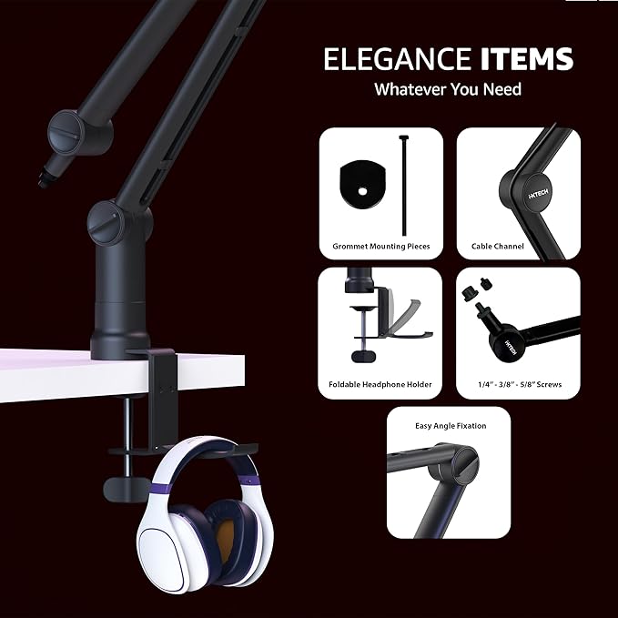 IXTECH Microphone Boom Arm - Image 6