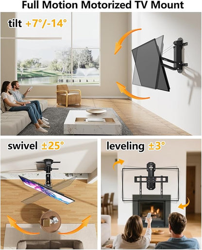 FORGING MOUNT Motorized Fireplace Pull Down TV Mount - Image 3