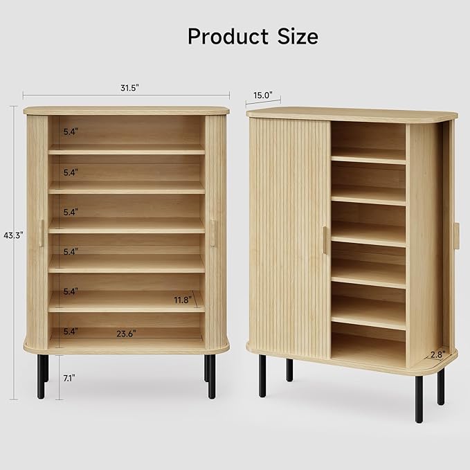 ONBRILL 6-Tier Shoe Cabinet - Image 2