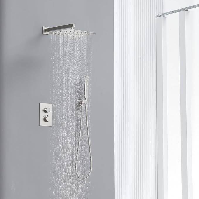 Iriber Thermostatic Shower System Wall Mount - Image 2
