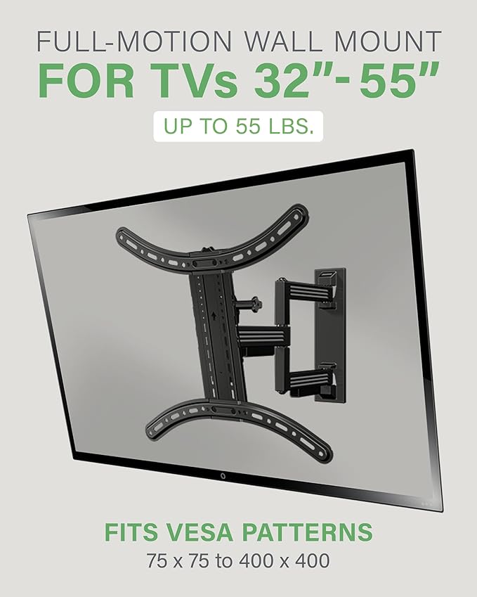 SANUS Full Motion TV Mount - Image 2