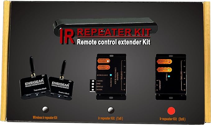 IR Repeater Kit, ir Repeater System，IR Remote Control Extender .Supports up to - Image 6