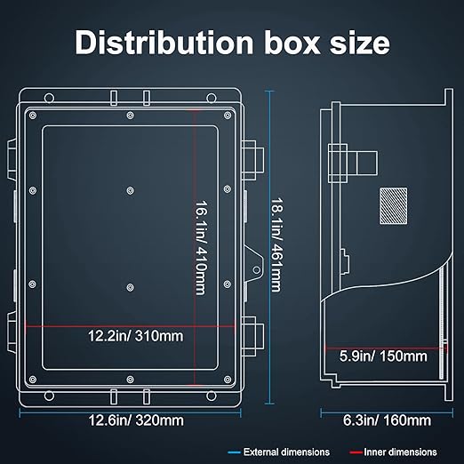 Namunanee Outdoor Electrical Junction Box - Image 6