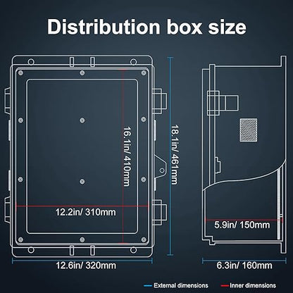 Namunanee Outdoor Electrical Junction Box - Image 6