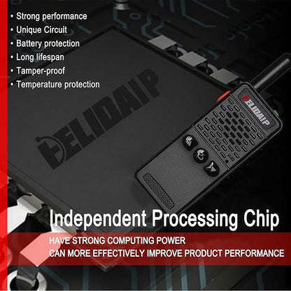 ELIDAIP T-M2 Ultra Mini Walkie Talkies, Rechargeable Two Way Radios Long Range - Image 6