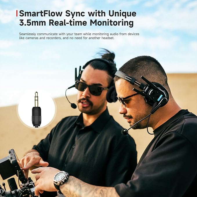 SYNCO XTalk XMax2 Wireless Intercom Headset System - Image 7