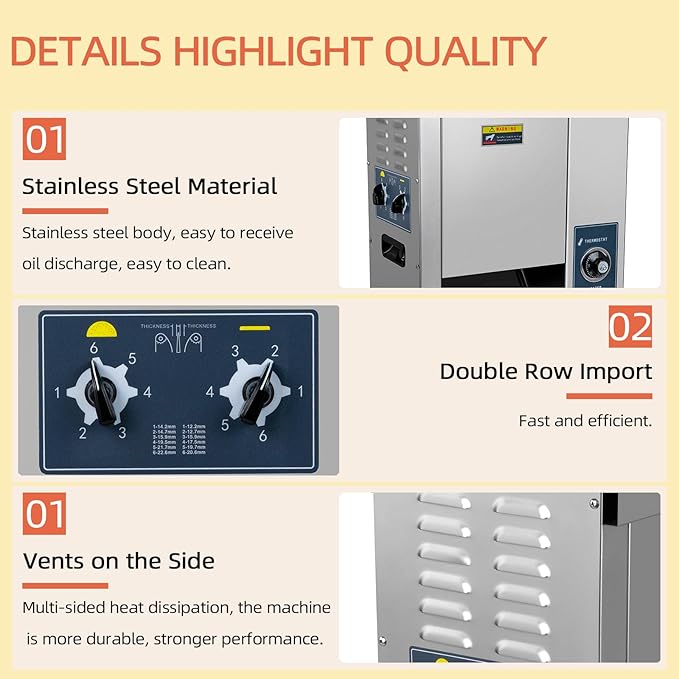 Hakka Commercial Burger Machine, Vertical 2000W Chain Type Automatic Unlimited - Image 3