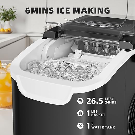 Antarctic Star Countertop Ice Maker, Portable Ice Machine - Image 2