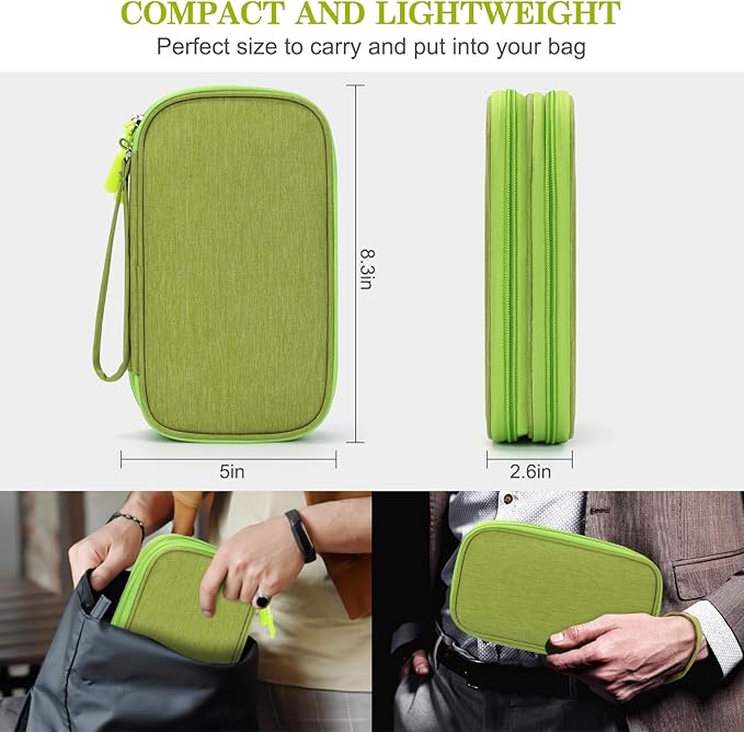 FYY Electronic Organizer, Travel Cable Organizer Bag Pouch Electronic - Image 2