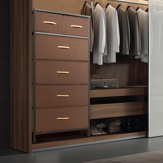 Mifuro Tall Dresser for Bedroom, Vertical Storage Organizer Tower - Image 4