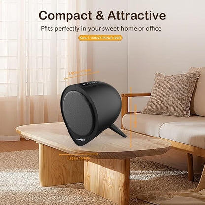 Small Space Heater, 1500W PTC Ceramic Heating - Image 6