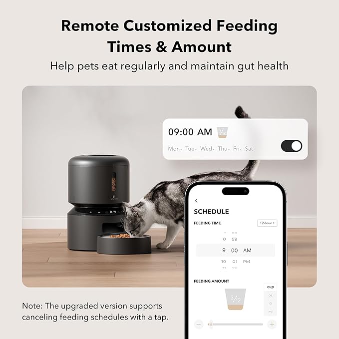 PETLIBRO Automatic Cat Feeder, 5G WiFi Pet Feeder - Image 2