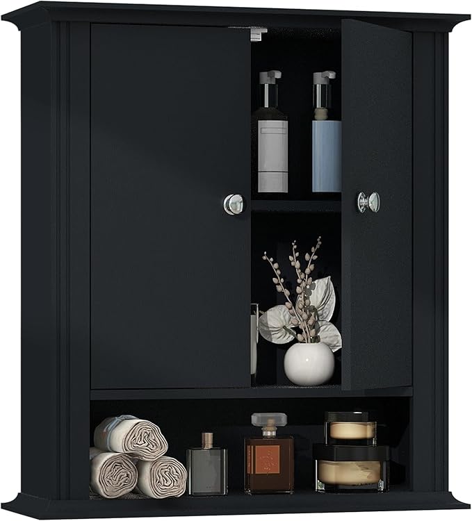 Bathroom Cabinet Wall Mounted| Over The Toilet Storage Cabinet by UYIHOME