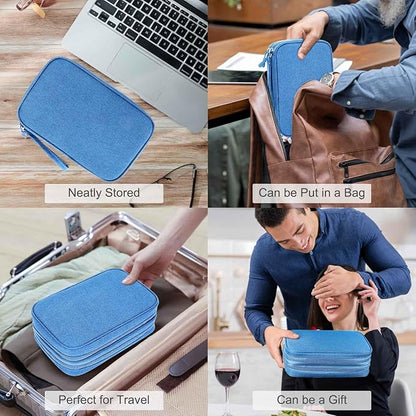 FYY Electronic Organizer, Large Travel Cable Organizer Bag Pouch Electronic - Image 7