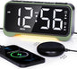 Loud Alarm Clock for Heavy Sleepers Adults/Kids, Dual Vibrating Alarm Clock Bed by ROCAM