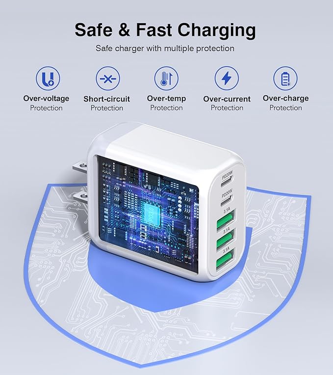 USB C Wall Charger Block, Samsung Galaxy - Image 3