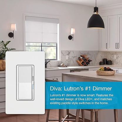 Lutron Diva Smart Dimmer Light Switch - Image 3