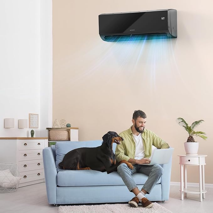ROVSUN 9000 BTU 19 SEER 115V Energy Saving Ductless Mini Split Inverter Plus - Image 7