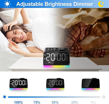 JALL Digital Alarm Clock with FM Radio - Image 4