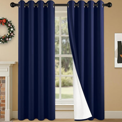 100% Blackout Curtains 95 Inch Length by Unknown