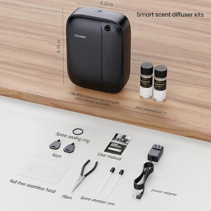 Waterless Essential Oil Diffuser, 3000 Sq.Ft Coverage 400ml Capacity Hotel - Image 6