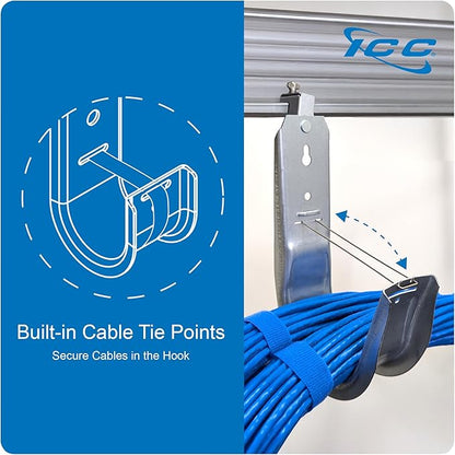 ICC Beam Clamp J Hook 1 5/16” Without Retainer Clip - Image 4