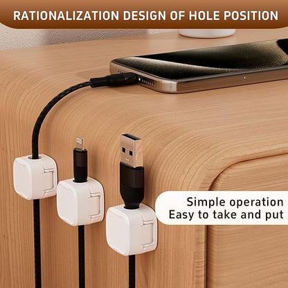 10 Pack Cord Organizer Holder, Magnetic Cable Clips - Image 7