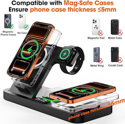 Dual Phone Magnetic Wireless Charging Station - Image 7