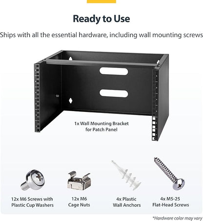StarTech.com 6U Wall Mount Network Rack - Image 5